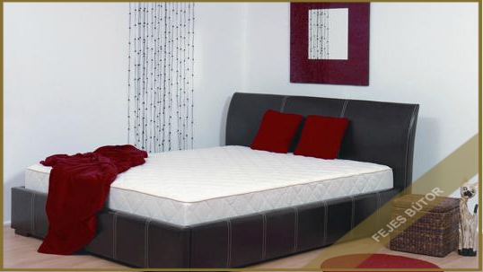 Comforte modern : oslo 160 cm bÅr franciaágy matrac nélkül Bőr franciaágy